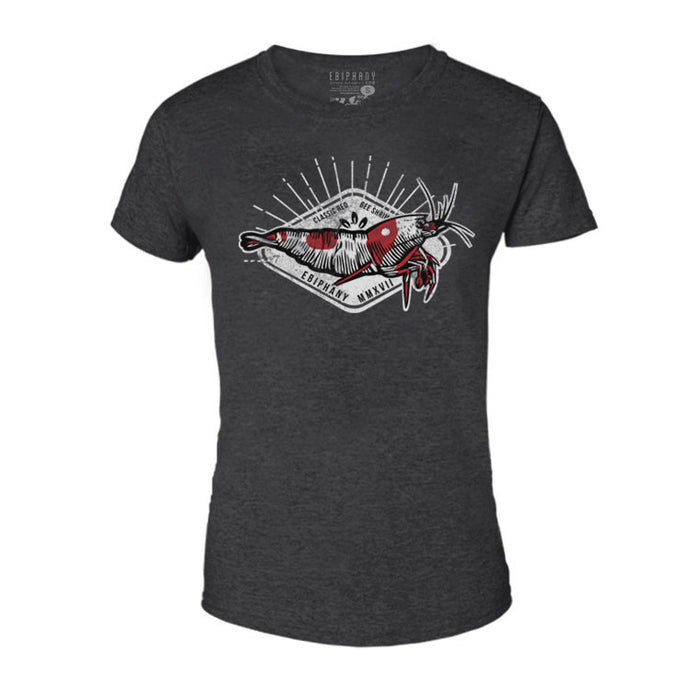 Classic Red Bee T-shirt Ladies